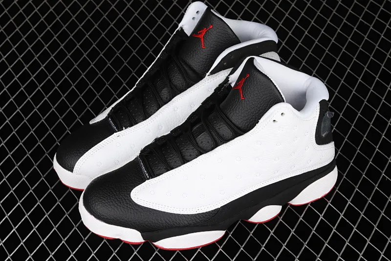 All categories Air Jordan Jordan series basketball shoes Air Jordan 13 G version Air Jordan AJ13 Retro AJ13 Joe 13 black and white panda 414571-104